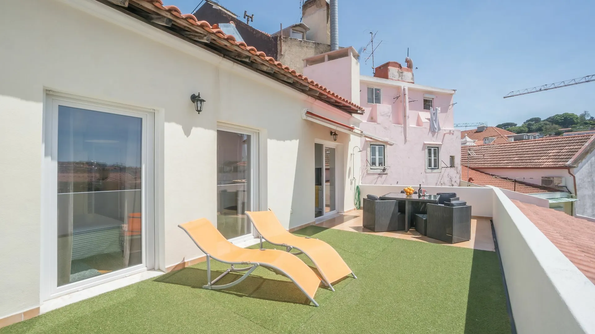 Luxury Terrace City Center Lisboa Portugalsko
